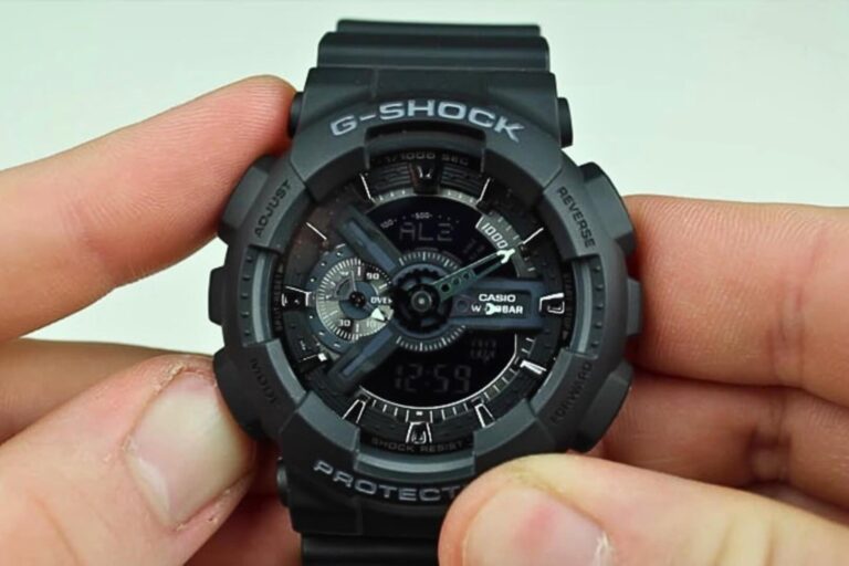 Cách khắc phục lỗi bấm nút không phản hồi trên đồng hồ Casio