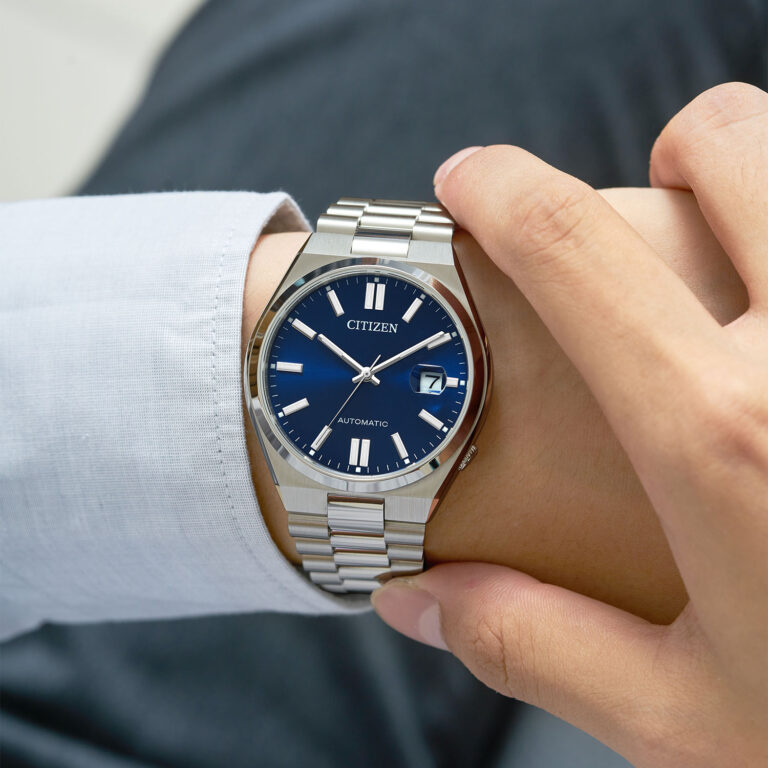 Thao tác lên dây cót thủ công đúng cách cho máy Citizen 8210