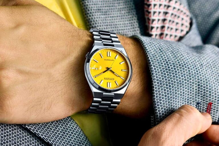 Citizen Tsuyosa thay thế cho phong cách đồng hồ thể thao sang trọng dây tích hợp (Integrated Bracelet Luxury Sports Watch) của Seiko Mod Nautilus