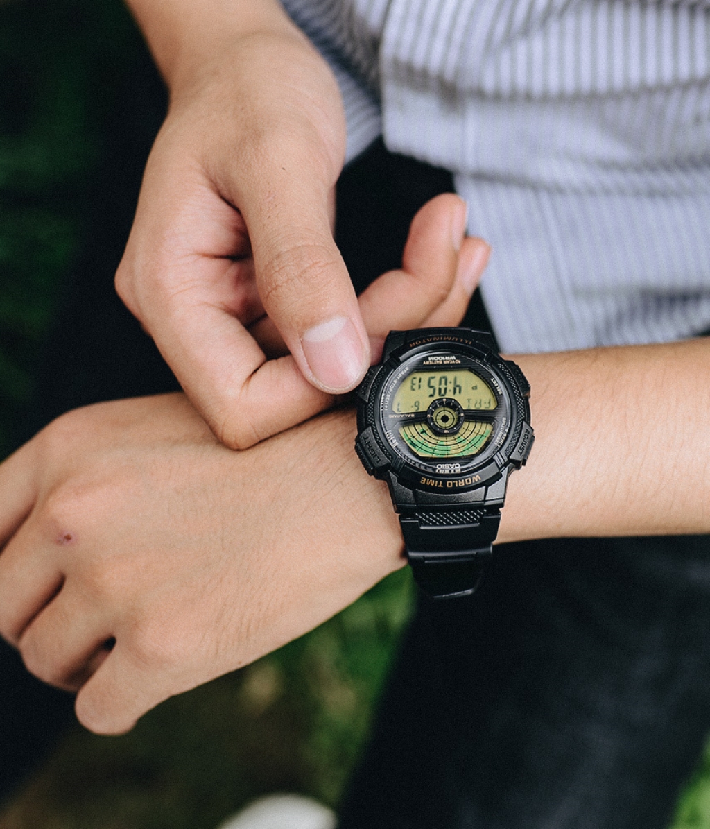 Hình ảnh Đồng Hồ Casio Nam AE-1100W-1BVSDF