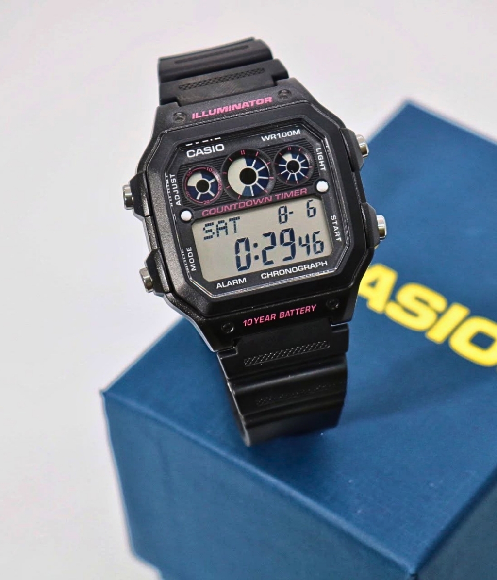 Hình ảnh Đồng Hồ Casio Nam AE-1300WH-1A2VDF