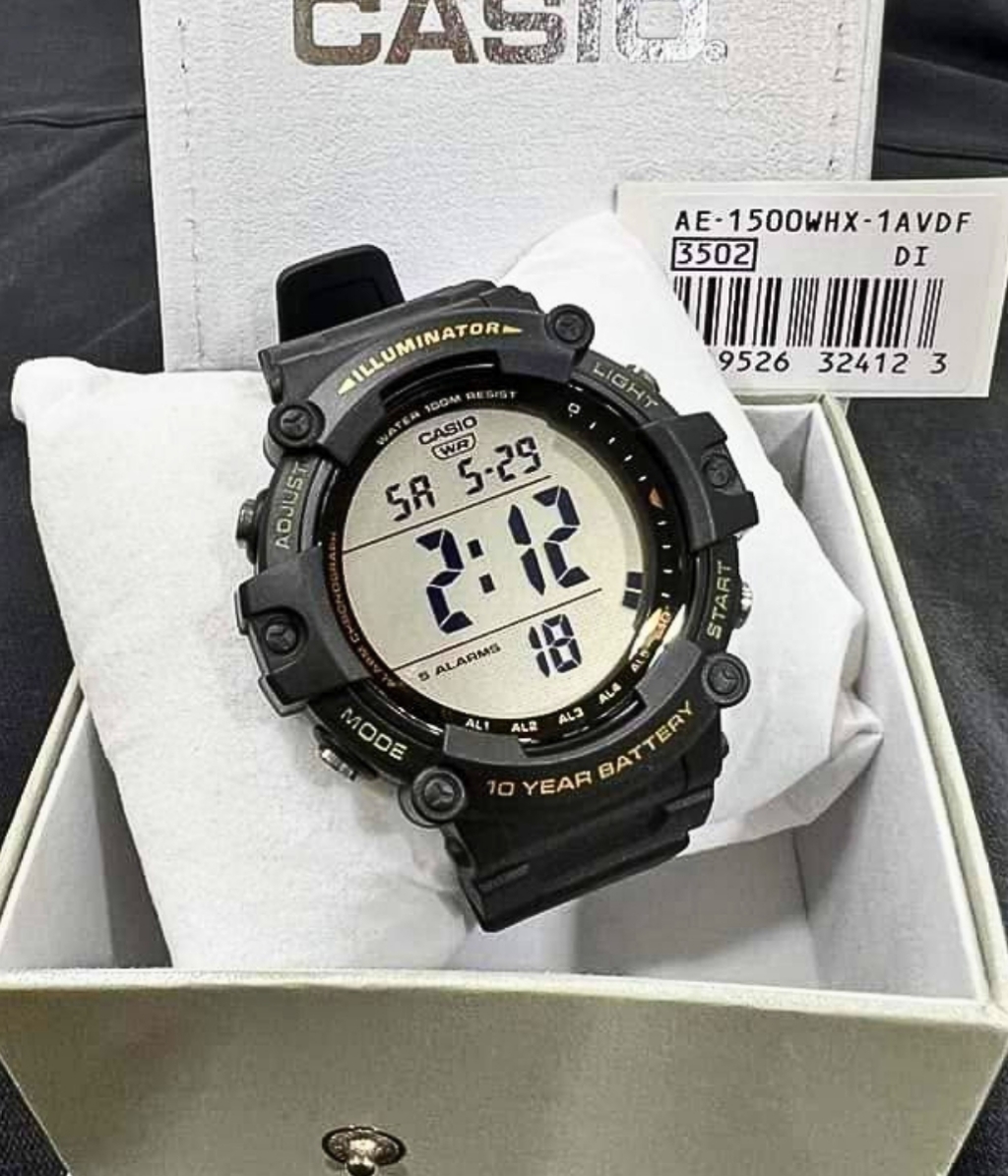 Hình ảnh Đồng Hồ Casio Nam AE-1500WHX-1AVDF
