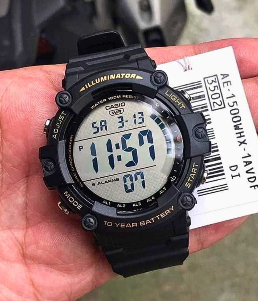 Hình ảnh Đồng Hồ Casio Nam AE-1500WHX-1AVDF