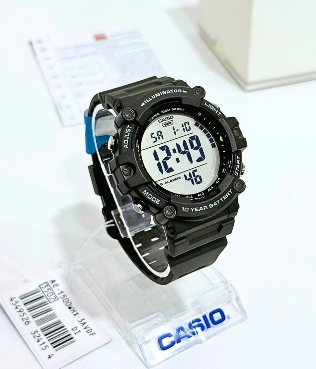 Hình ảnh Đồng Hồ Casio Nam AE-1500WHX-3AVDF