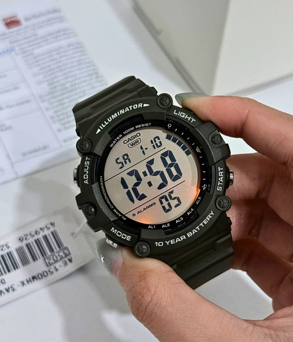 Hình ảnh Đồng Hồ Casio Nam AE-1500WHX-3AVDF