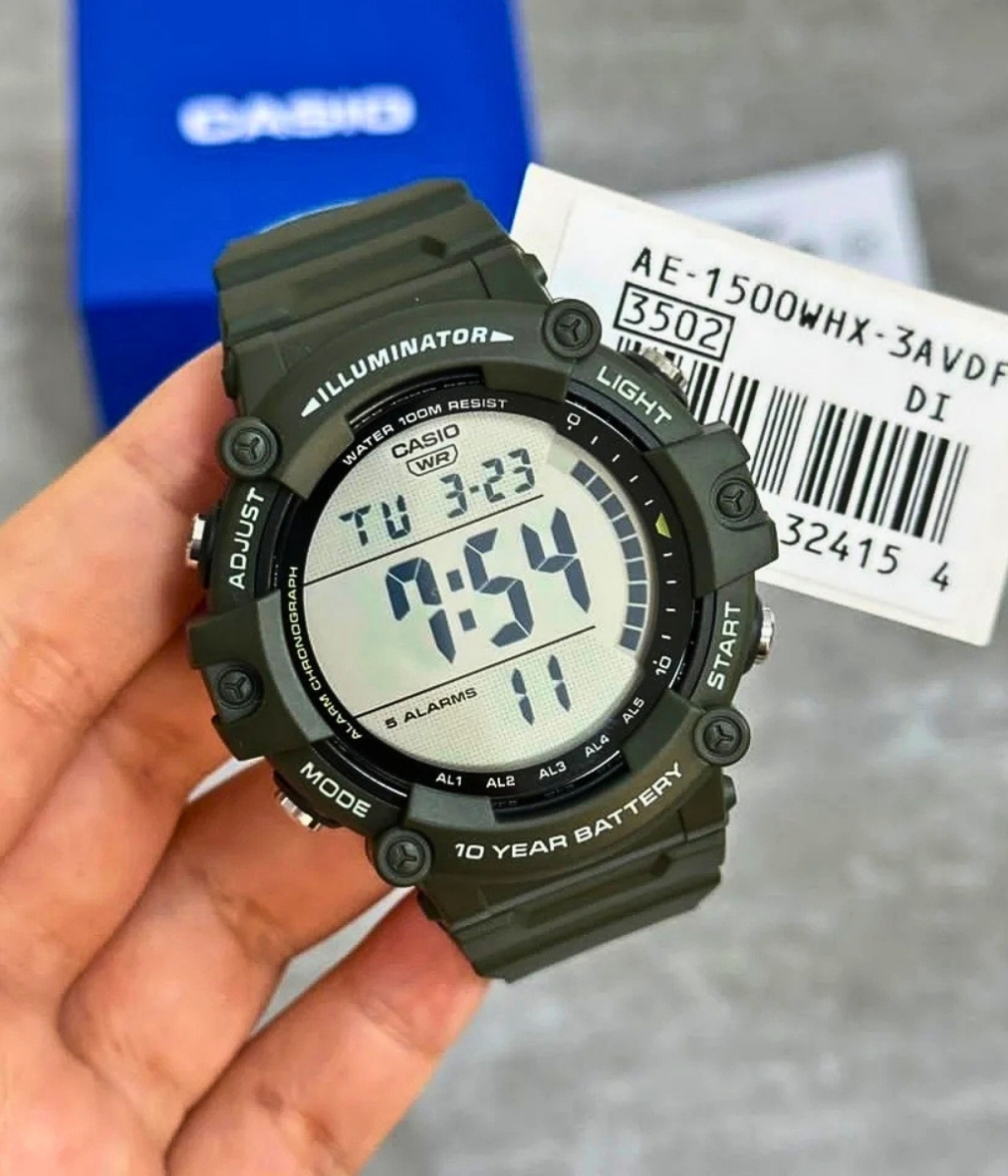 Hình ảnh Đồng Hồ Casio Nam AE-1500WHX-3AVDF
