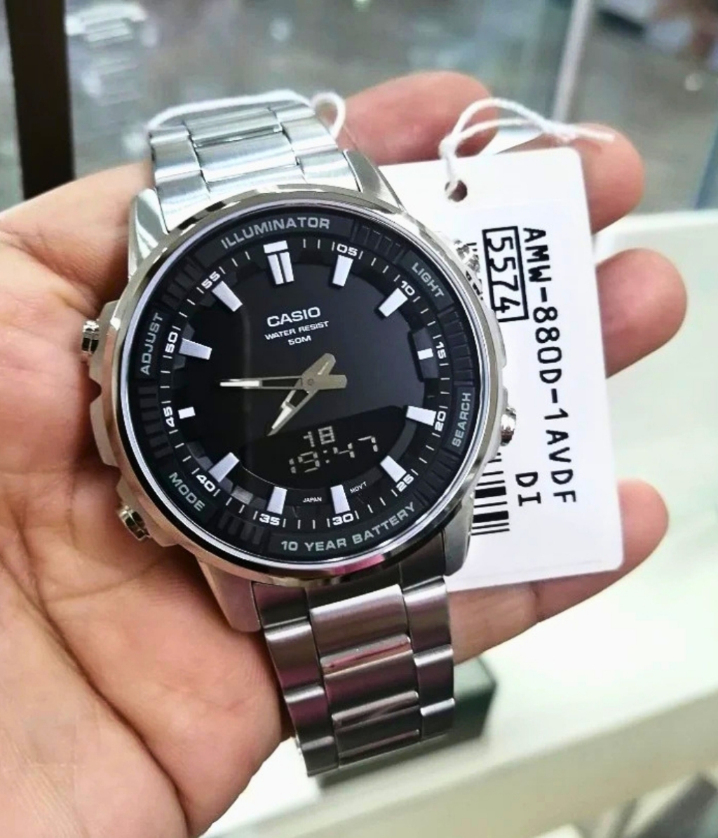 Hình ảnh Đồng Hồ Casio Nam AMW-880D-1AVDF