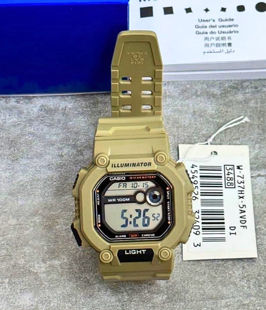 Hình ảnh Đồng Hồ Casio Nam W-737HX-5AVDF