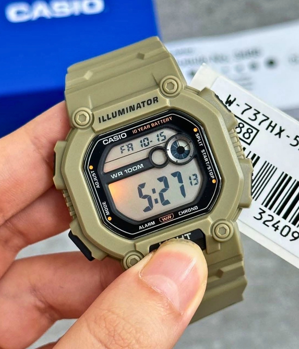 Hình ảnh Đồng Hồ Casio Nam W-737HX-5AVDF