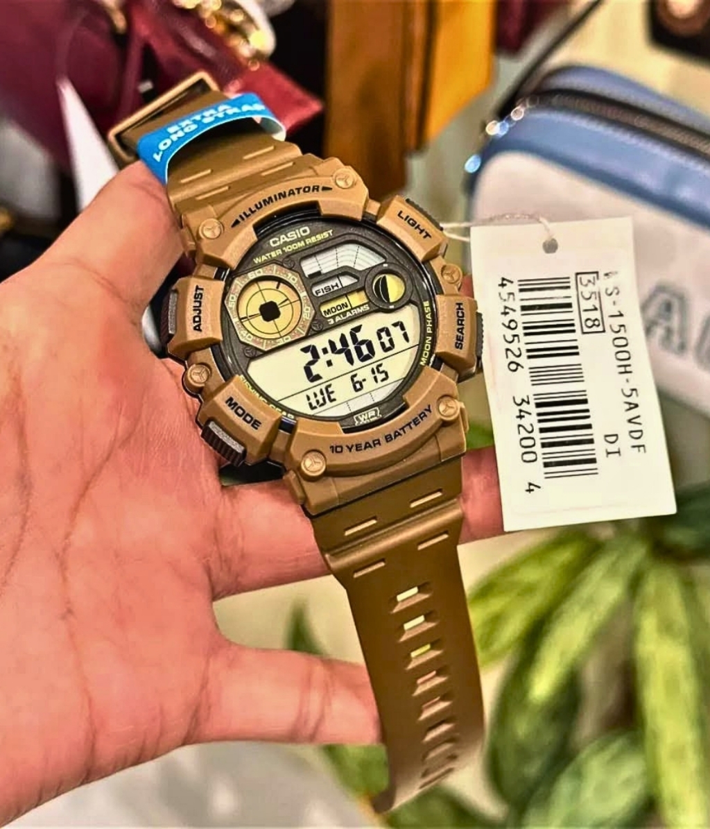 Hình ảnh Đồng Hồ Casio Nam WS-1500H-5AVDF