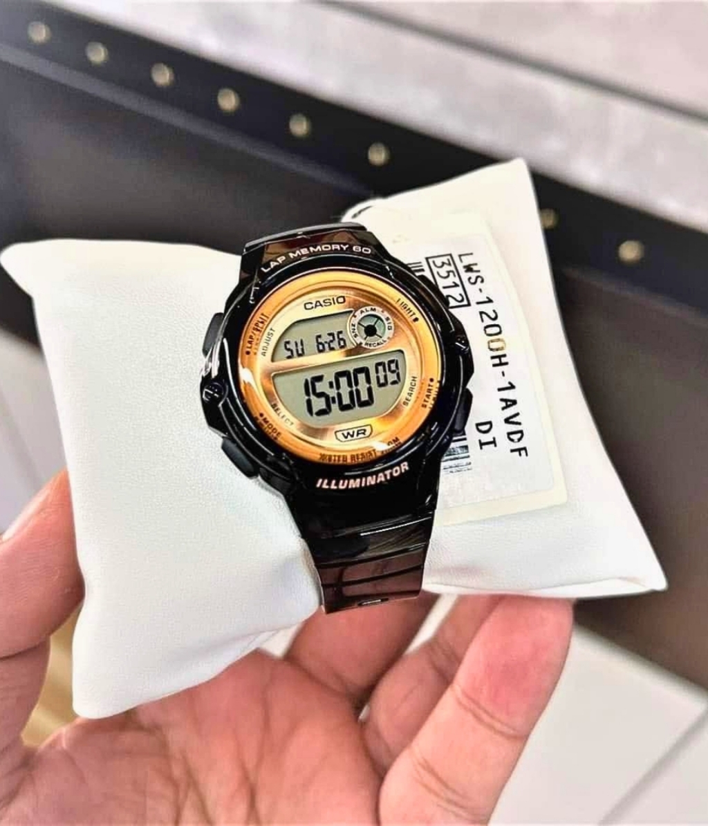Hình ảnh Đồng Hồ Casio Nữ LWS-1200H-1AVDF