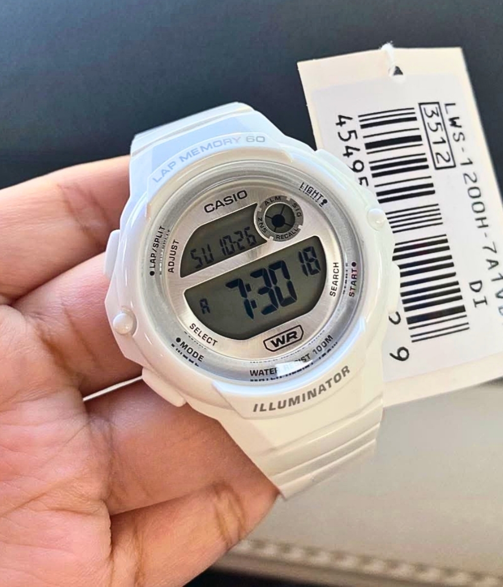Hình ảnh Đồng Hồ Casio Nữ LWS-1200H-7A1VDF