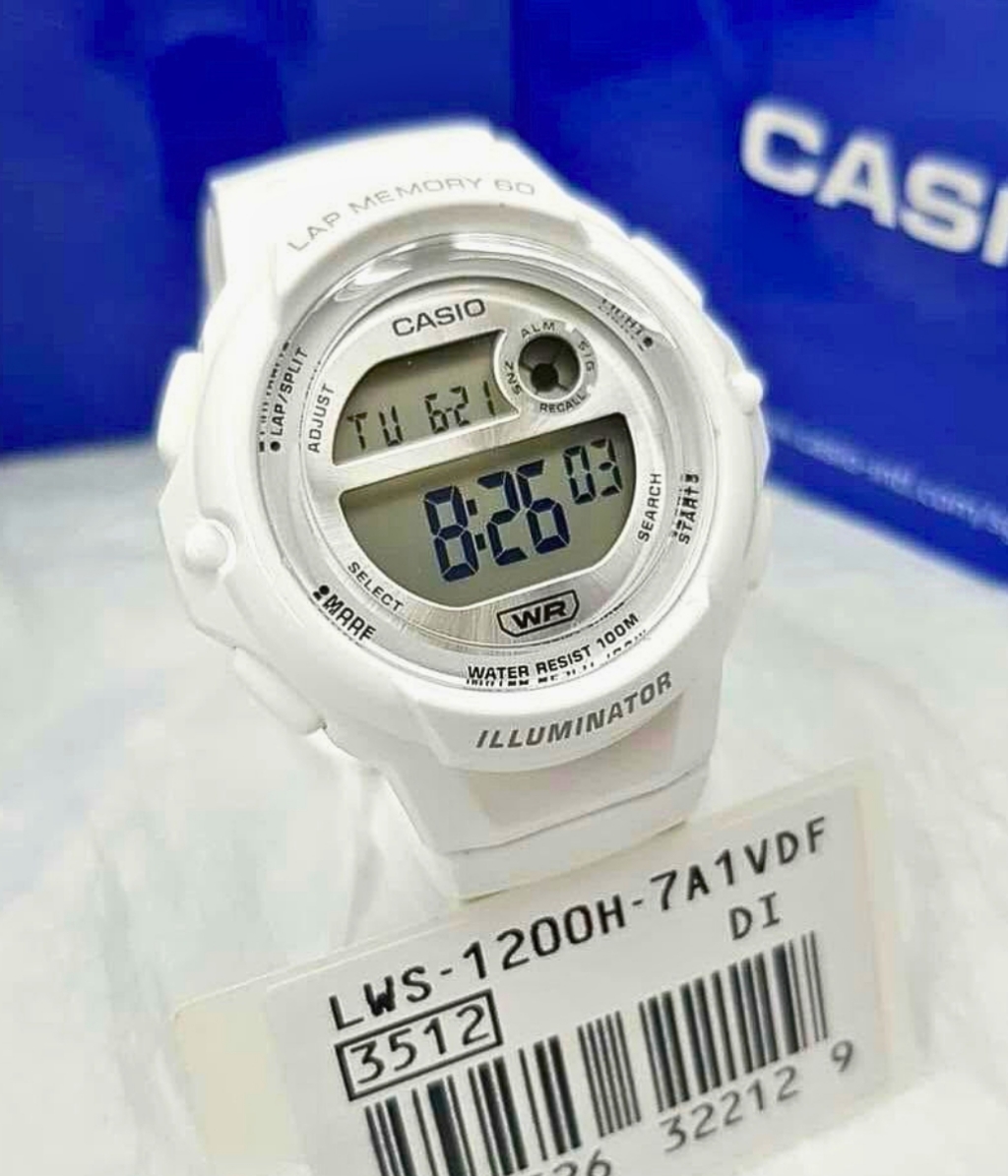 Hình ảnh Đồng Hồ Casio Nữ LWS-1200H-7A1VDF