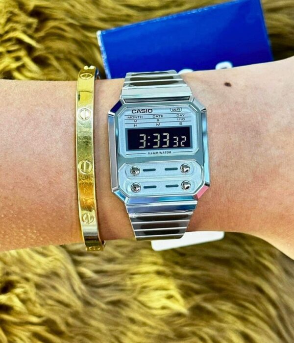 Hình ảnh Đồng Hồ Casio Unisex A100WE-7BDF
