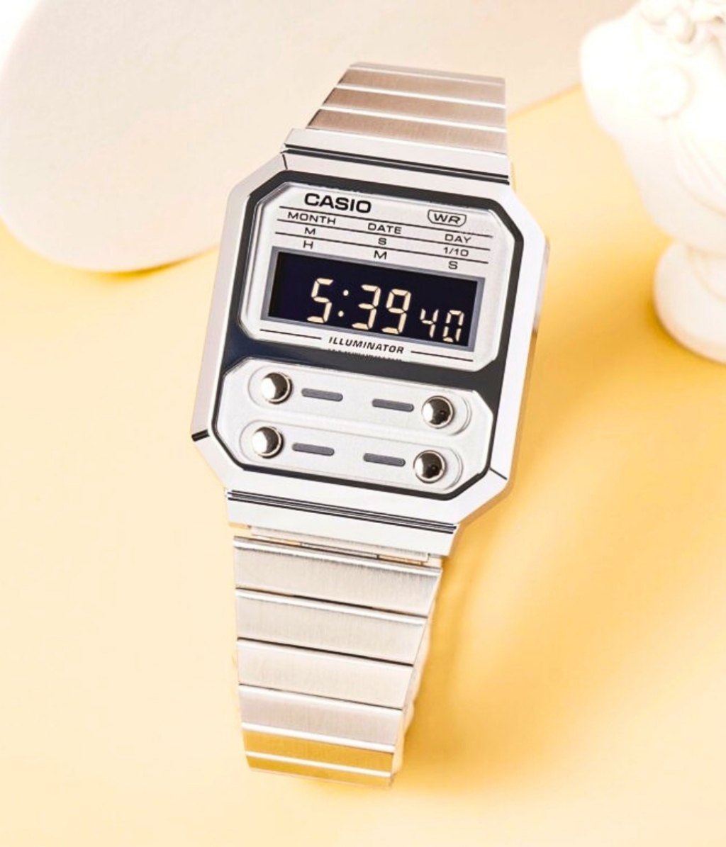Hình ảnh Đồng Hồ Casio Unisex A100WE-7BDF