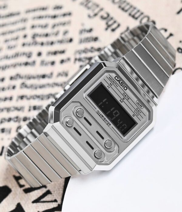 Hình ảnh Đồng Hồ Casio Unisex A100WE-7BDF