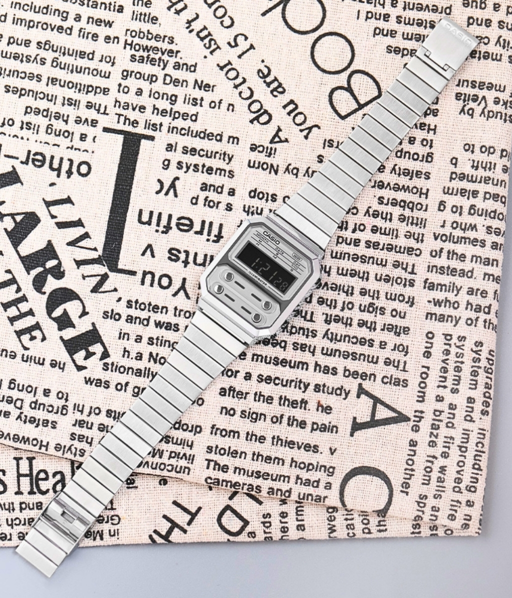 Hình ảnh Đồng Hồ Casio Unisex A100WE-7BDF