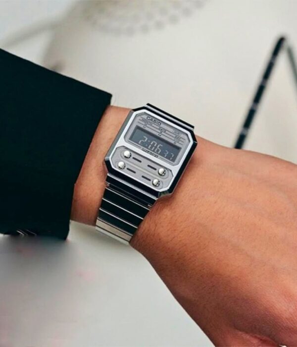 Hình ảnh Đồng Hồ Casio Unisex A100WE-7BDF
