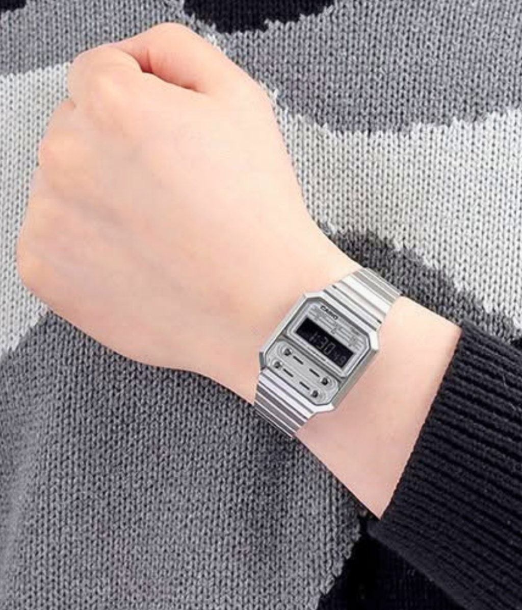 Hình ảnh Đồng Hồ Casio Unisex A100WE-7BDF