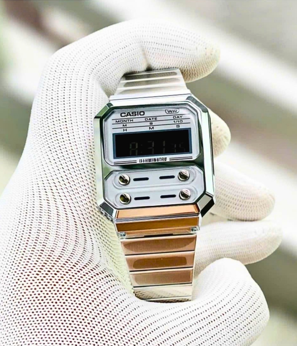 Hình ảnh Đồng Hồ Casio Unisex A100WE-7BDF