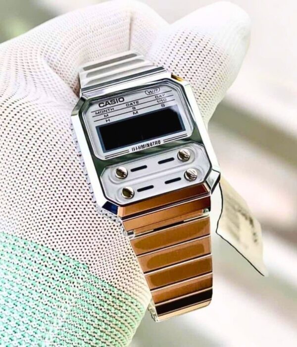 Hình ảnh Đồng Hồ Casio Unisex A100WE-7BDF
