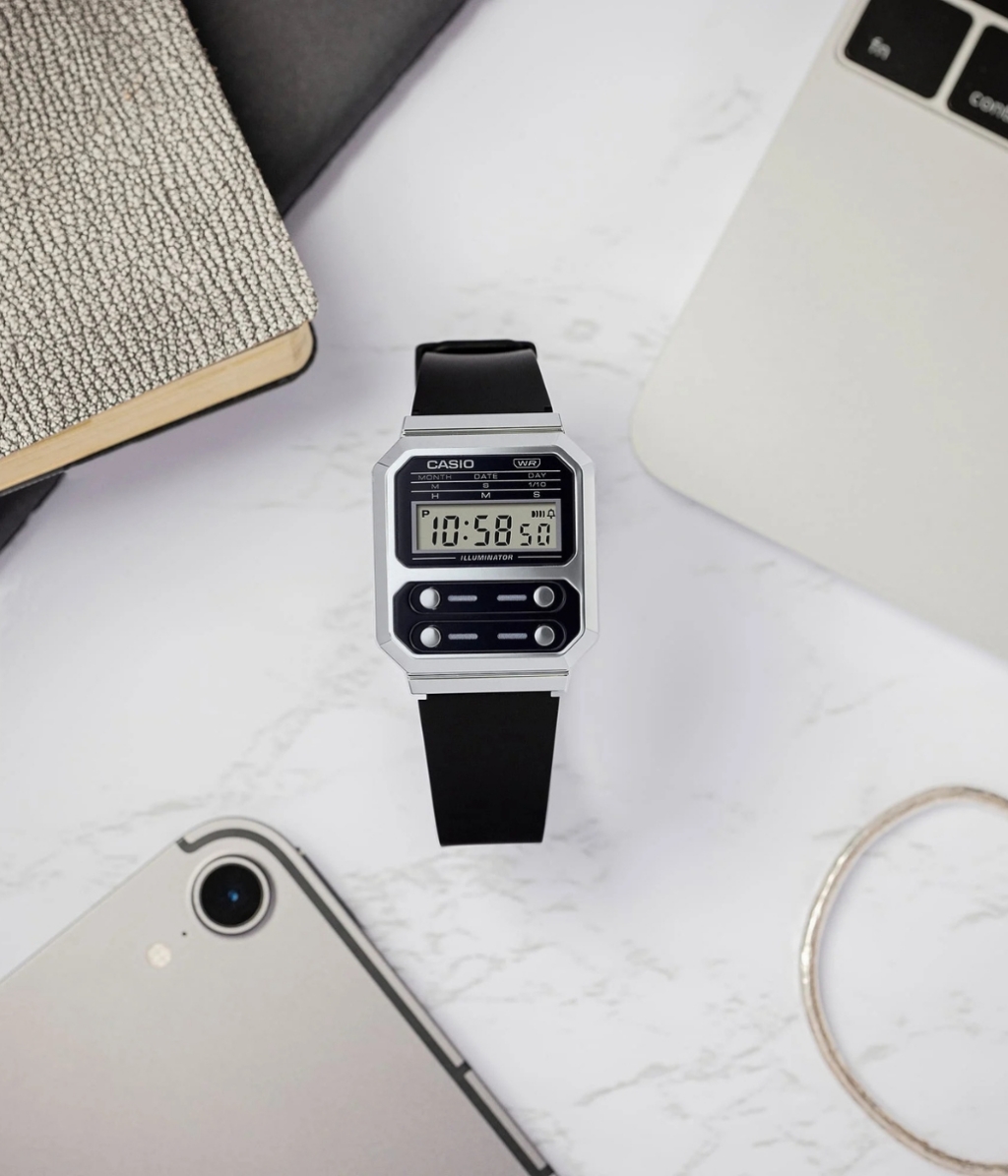 Hình ảnh Đồng Hồ Casio Unisex A100WEF-1ADF