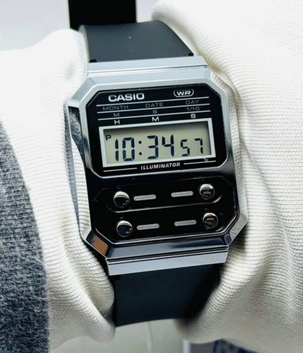 Hình ảnh Đồng Hồ Casio Unisex A100WEF-1ADF