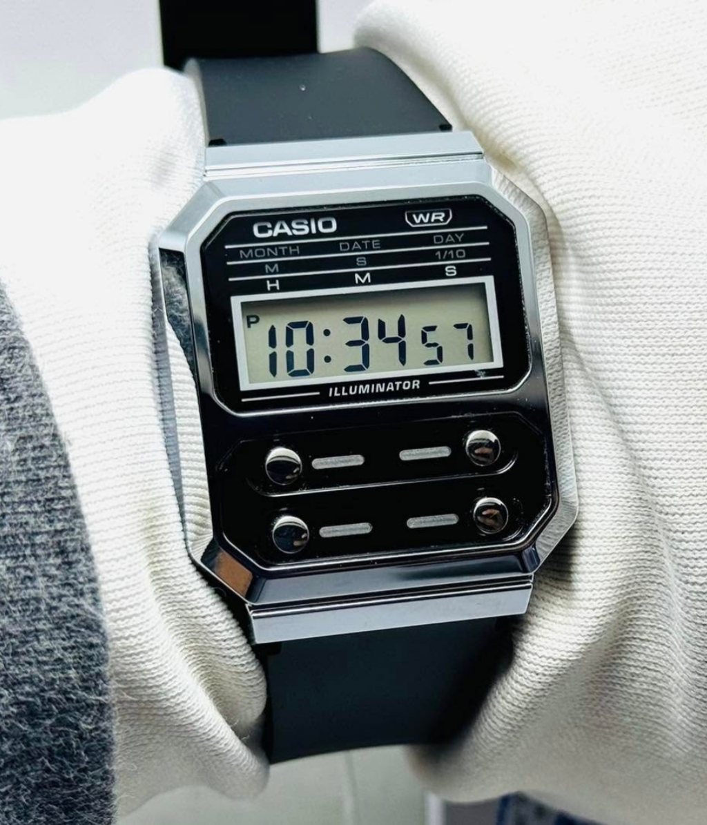 Hình ảnh Đồng Hồ Casio Unisex A100WEF-1ADF