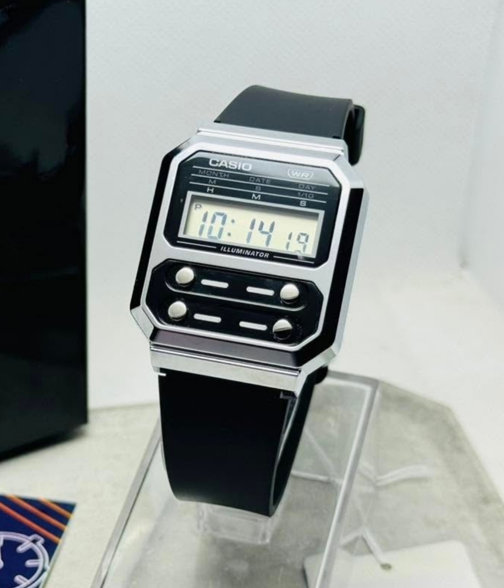 Hình ảnh Đồng Hồ Casio Unisex A100WEF-1ADF