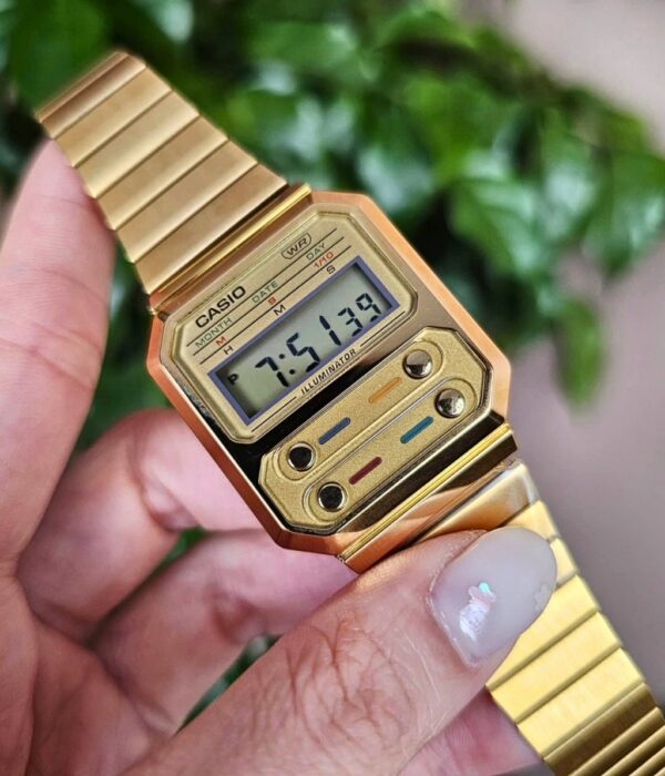 Hình ảnh Đồng Hồ Casio Unisex A100WEG-9ADF