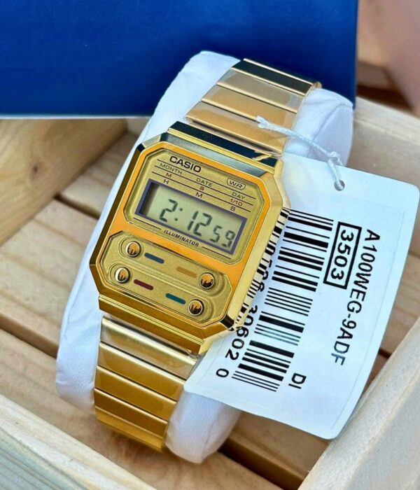 Hình ảnh Đồng Hồ Casio Unisex A100WEG-9ADF