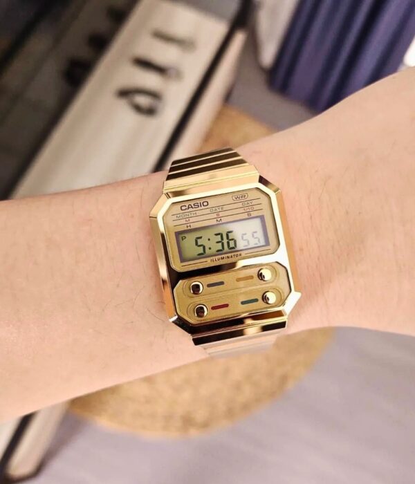 Hình ảnh Đồng Hồ Casio Unisex A100WEG-9ADF