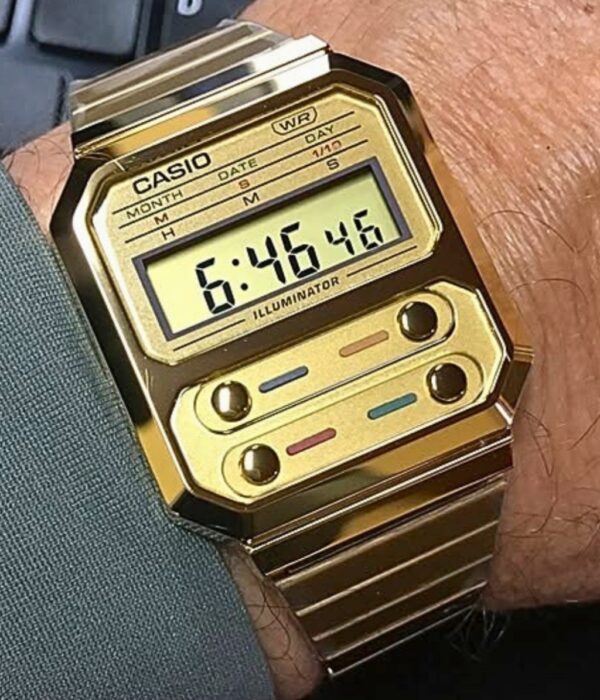 Hình ảnh Đồng Hồ Casio Unisex A100WEG-9ADF