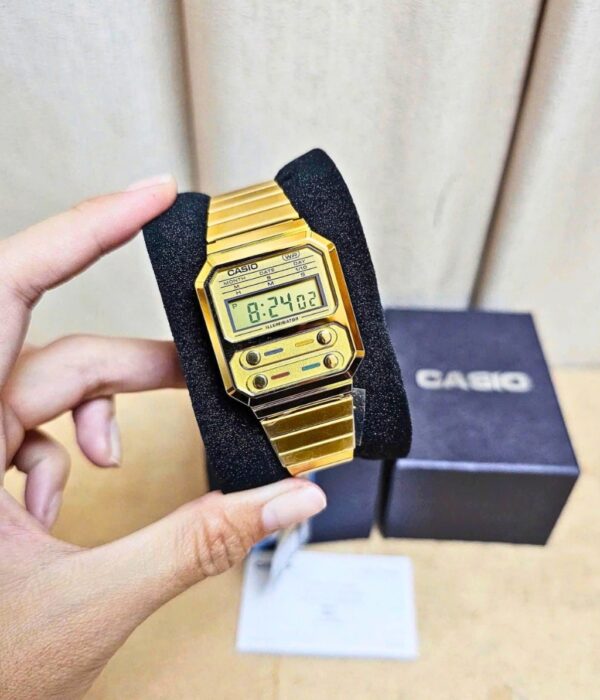 Hình ảnh Đồng Hồ Casio Unisex A100WEG-9ADF