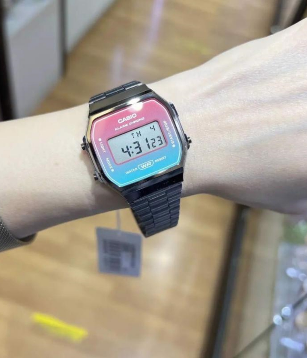 Hình ảnh Đồng Hồ Casio Unisex A168WERB-2ADF