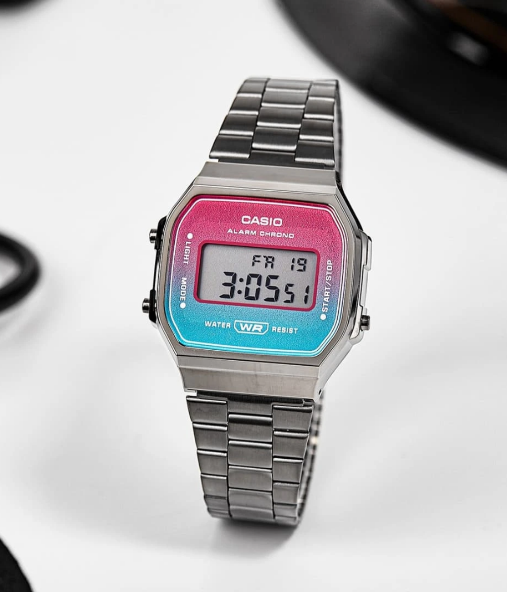 Hình ảnh Đồng Hồ Casio Unisex A168WERB-2ADF