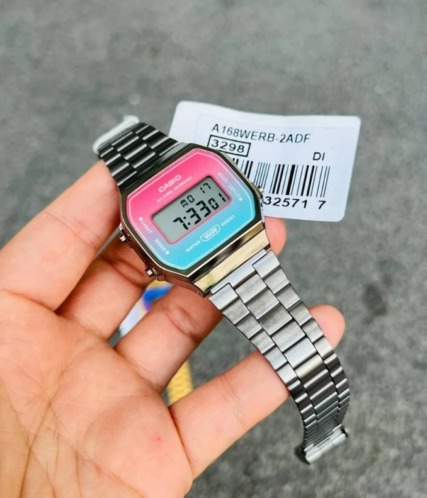 Hình ảnh Đồng Hồ Casio Unisex A168WERB-2ADF