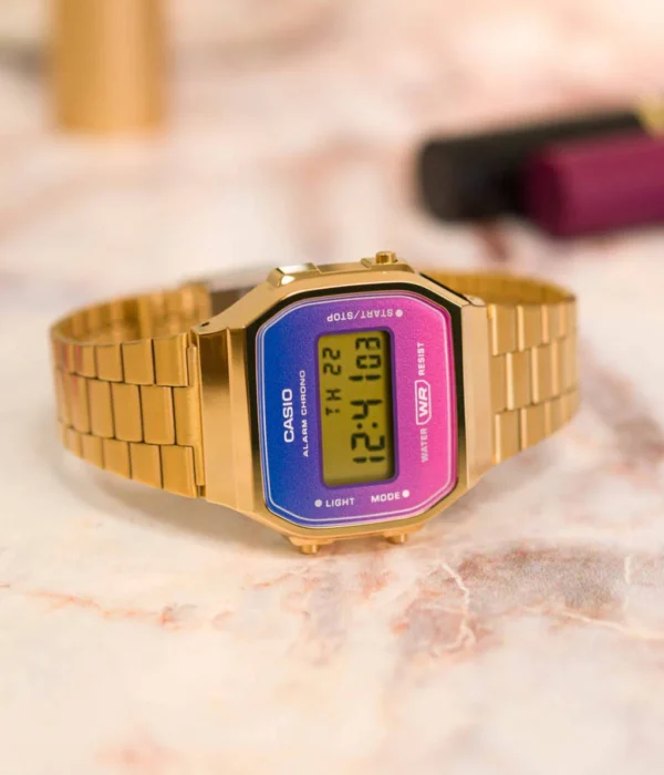 Hình ảnh Đồng Hồ Casio Unisex A168WERG-2ADF