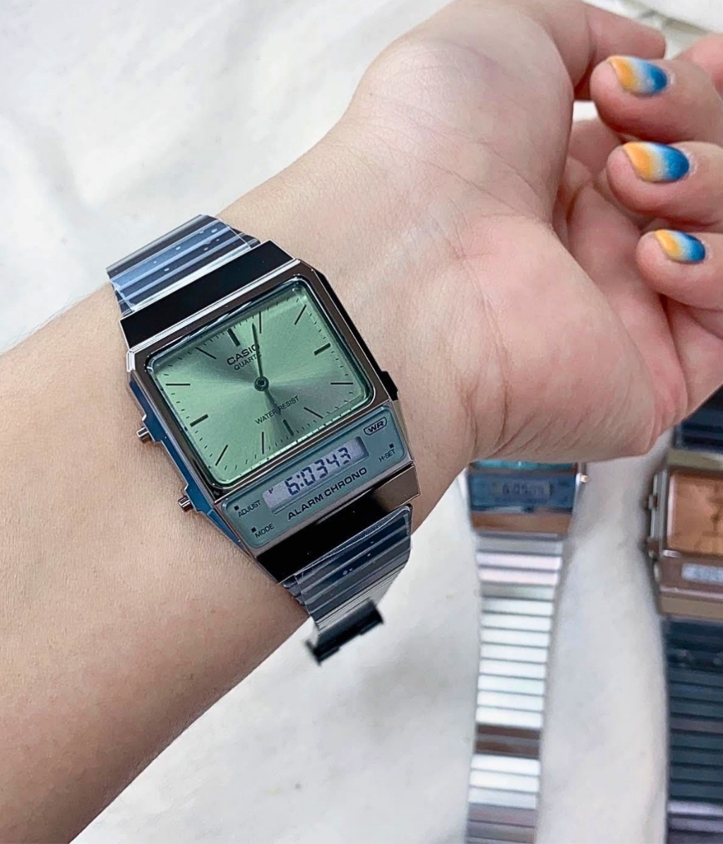 Hình ảnh Đồng Hồ Casio Unisex AQ-800ECGG-3ADF