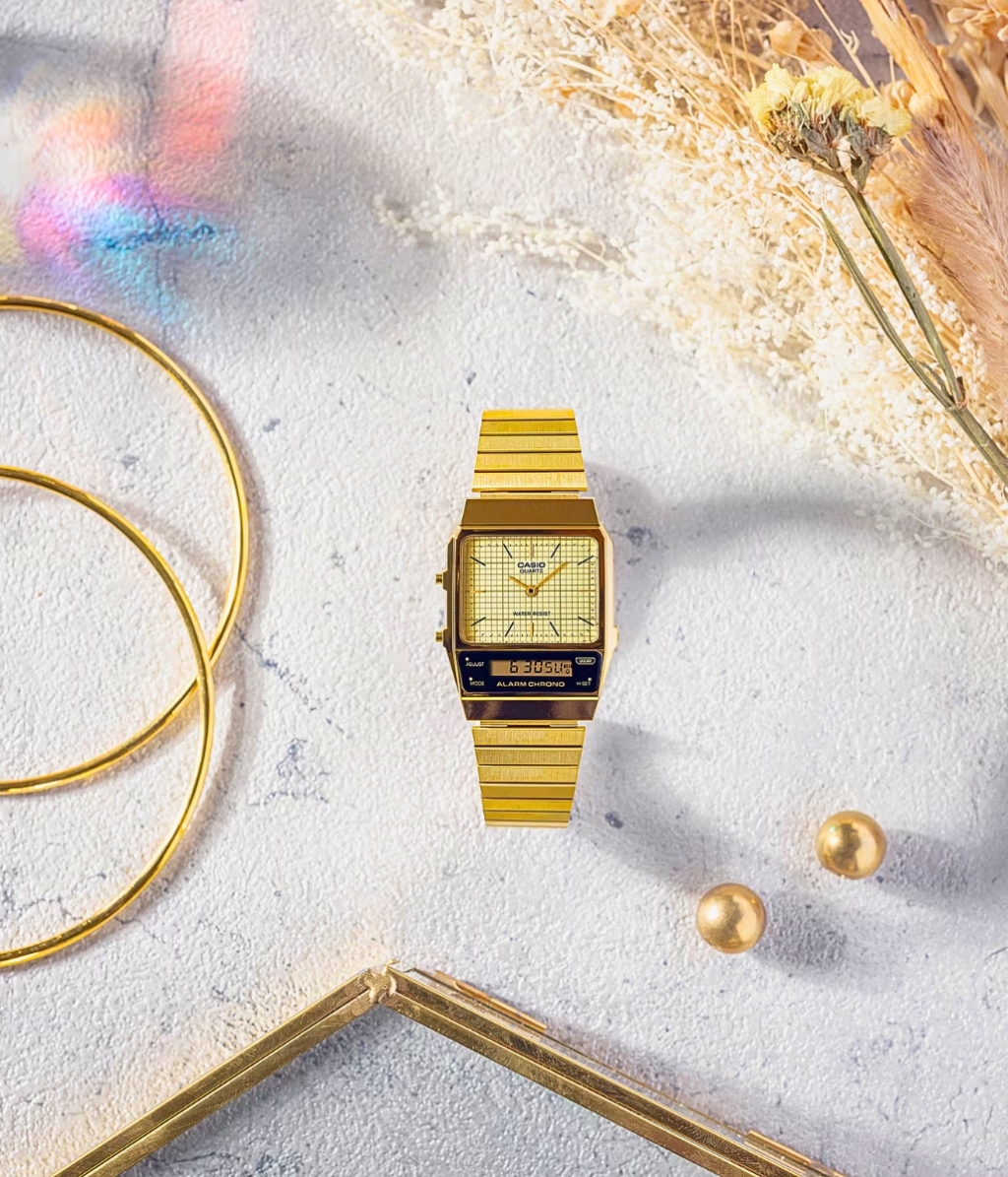 Hình ảnh Đồng Hồ Casio Unisex AQ-800EG-9ADF