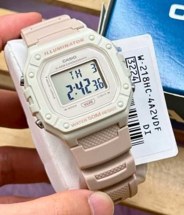 Hình ảnh Đồng Hồ Casio Unisex W-218HC-4A2VDF