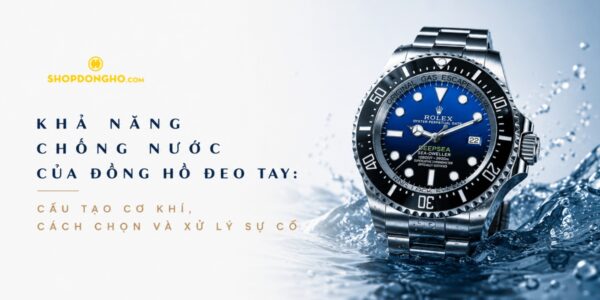 Khả Năng Chống Nước Đồng Hồ: 4 Bước Xử Lý Bị Vào Nước [2026]