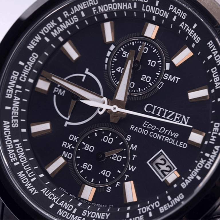Giải mã ký hiệu RX, OK, NO trên mặt số Citizen Radio Controlled 