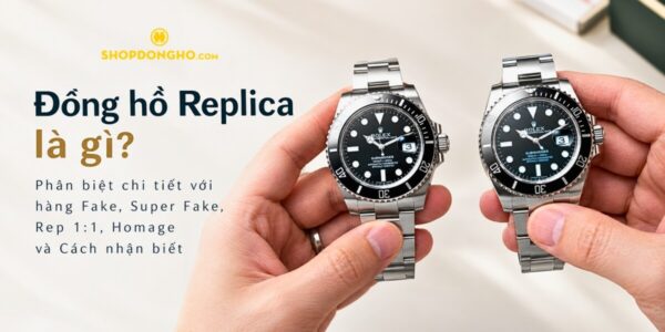 Đồng Hồ Replica Là Gì? Sự Thật Về 3 Phân Cấp Hàng Nhái