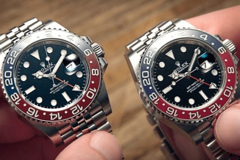 So sánh đồng hồ replica và đồng hồ chính hãng authentic