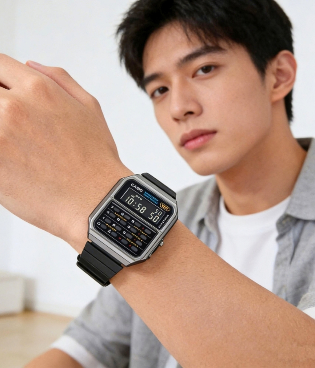 Hình ảnh Đồng Hồ Casio Nam CA-500WEGG-1BDF