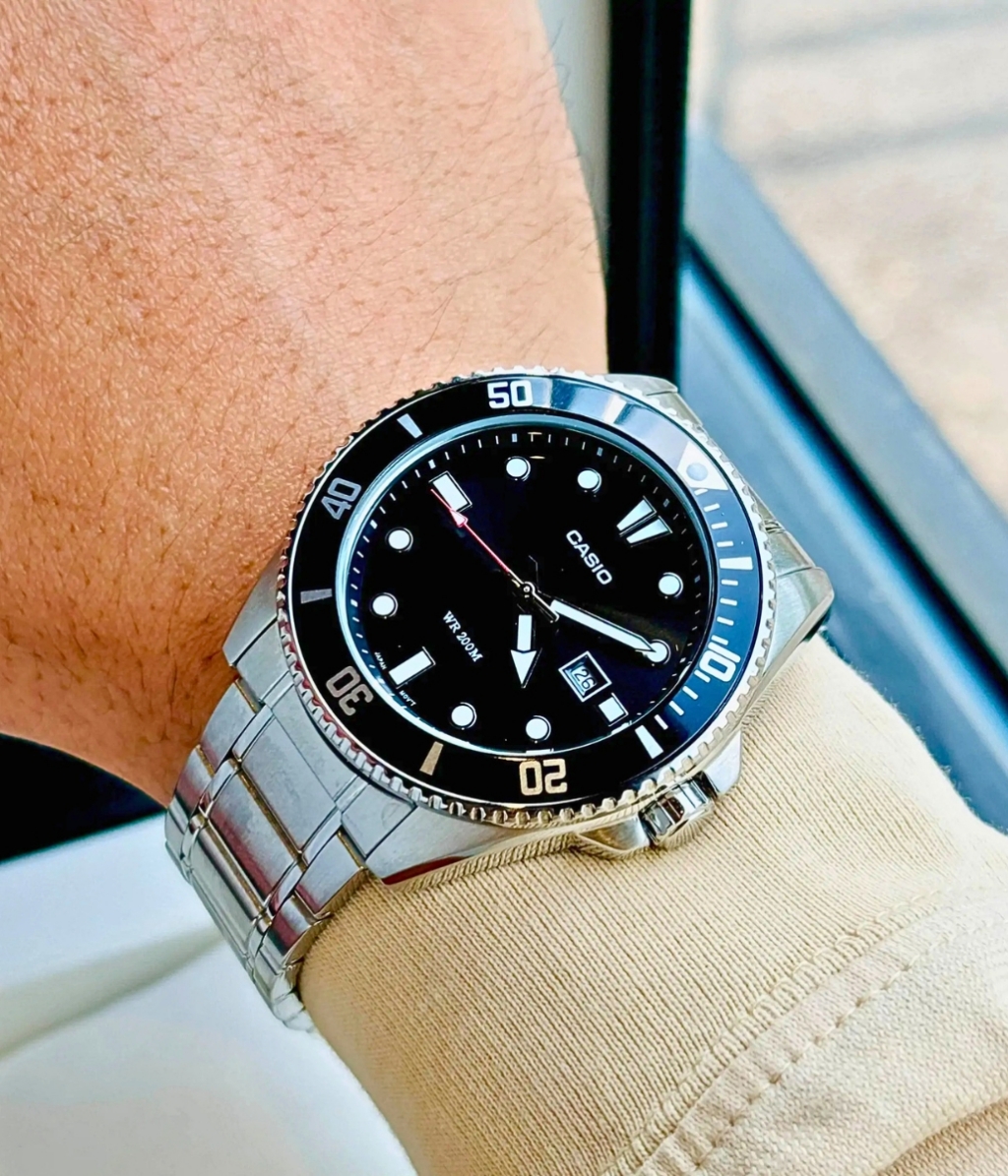 Hình ảnh Đồng Hồ Casio Nam MDV-107D-1A1VDF