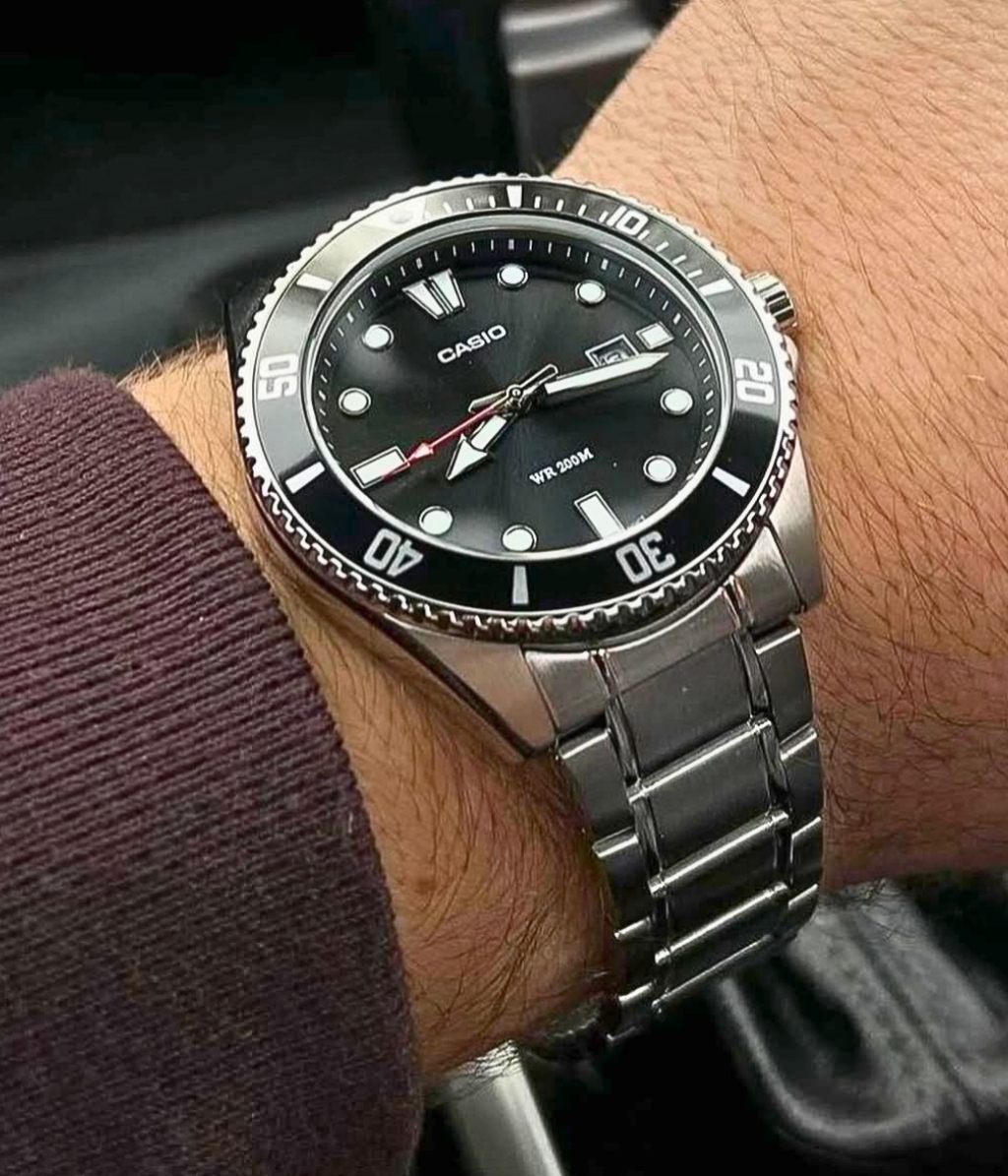 Hình ảnh Đồng Hồ Casio Nam MDV-107D-1A1VDF