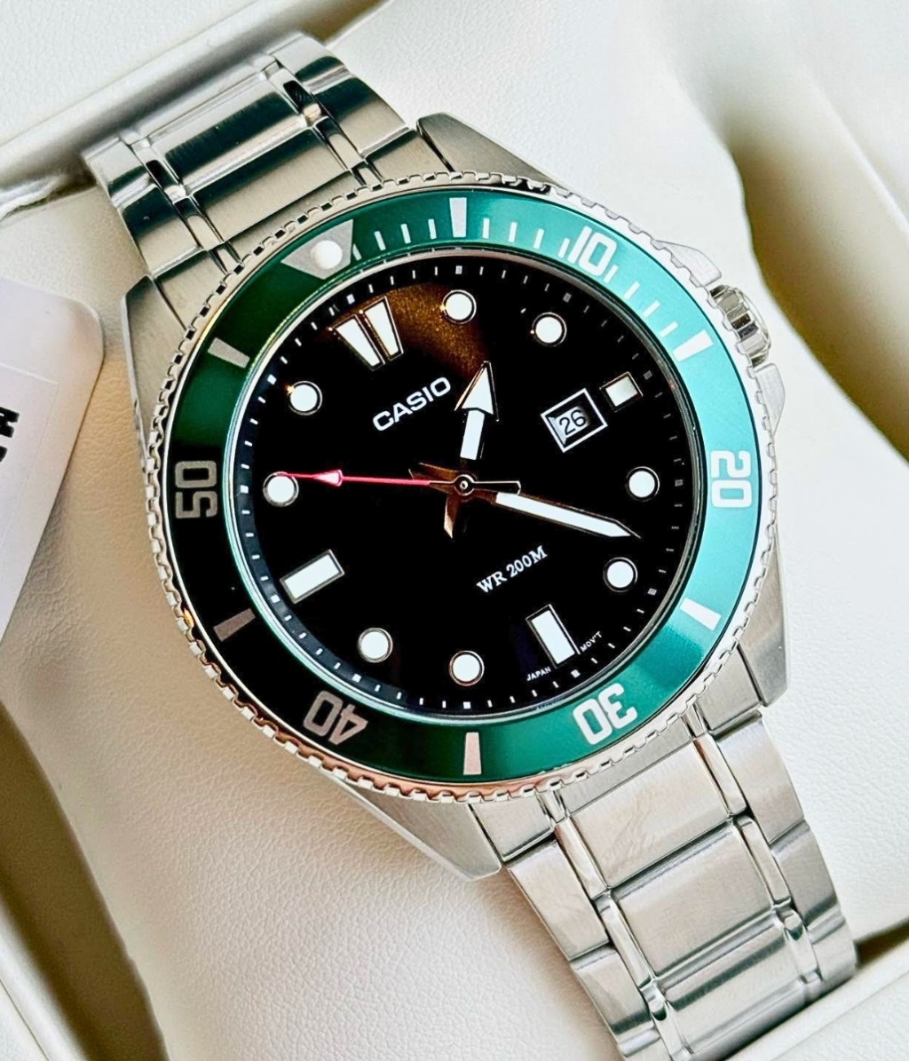 Hình ảnh Đồng Hồ Casio Nam MDV-107D-3AVDF