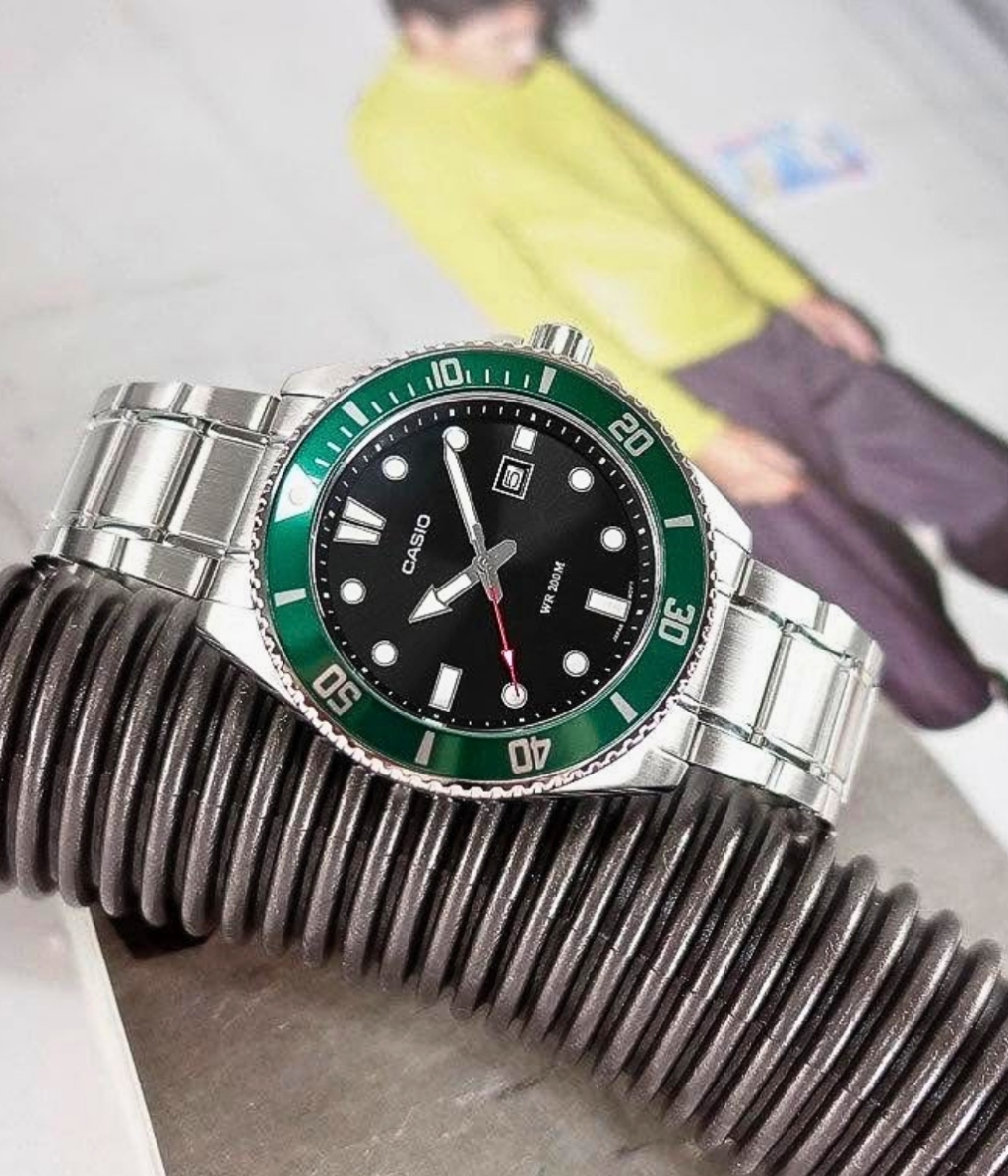 Hình ảnh Đồng Hồ Casio Nam MDV-107D-3AVDF